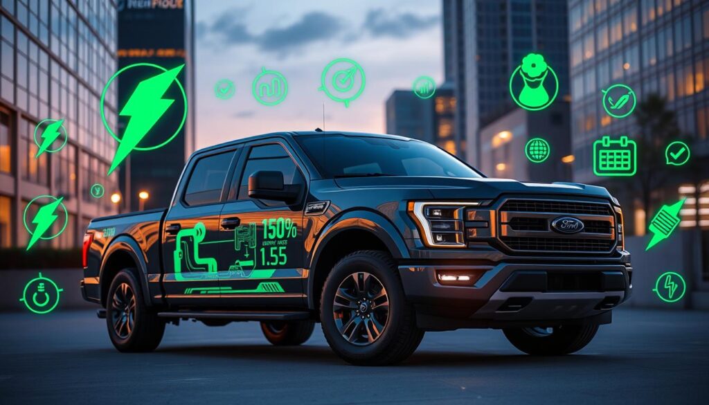 استهلاك الوقود لفورد F-150 لايتنينغ