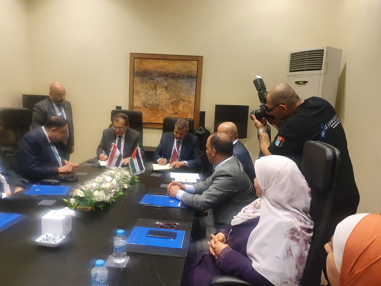 الأردن ومصر يوقعان مذكرة تفاهم للتعاون في مجال الثـــروات المعدنية والنفط والغاز الطبيعي