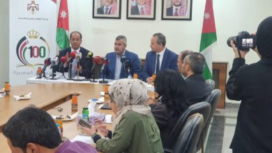 مؤتمر صحفي حكومي في وزارة الطاقة حول التعرفة الكهربائية