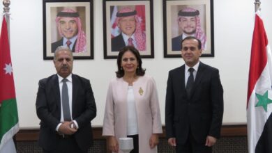 الأردن وسوريا يبحثان سبل تعزيز التعاون المشترك في مجال الطاقة