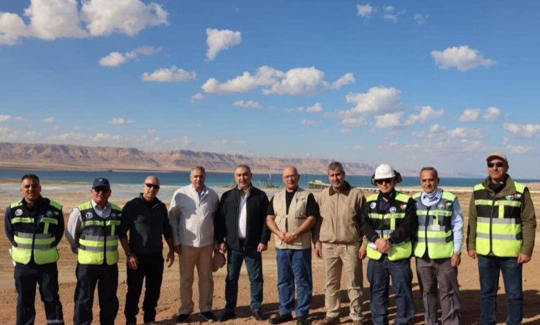خلال زيارتها لمواقع عمل الشركة في غور الصافي لجنة التنمية الاقتصادية الوزارية تطلع على خطط "البوتاس العربية" ومشاريعها التوسعية للمرحلة المقبلة غور الصافي *** كانون الأول 2021