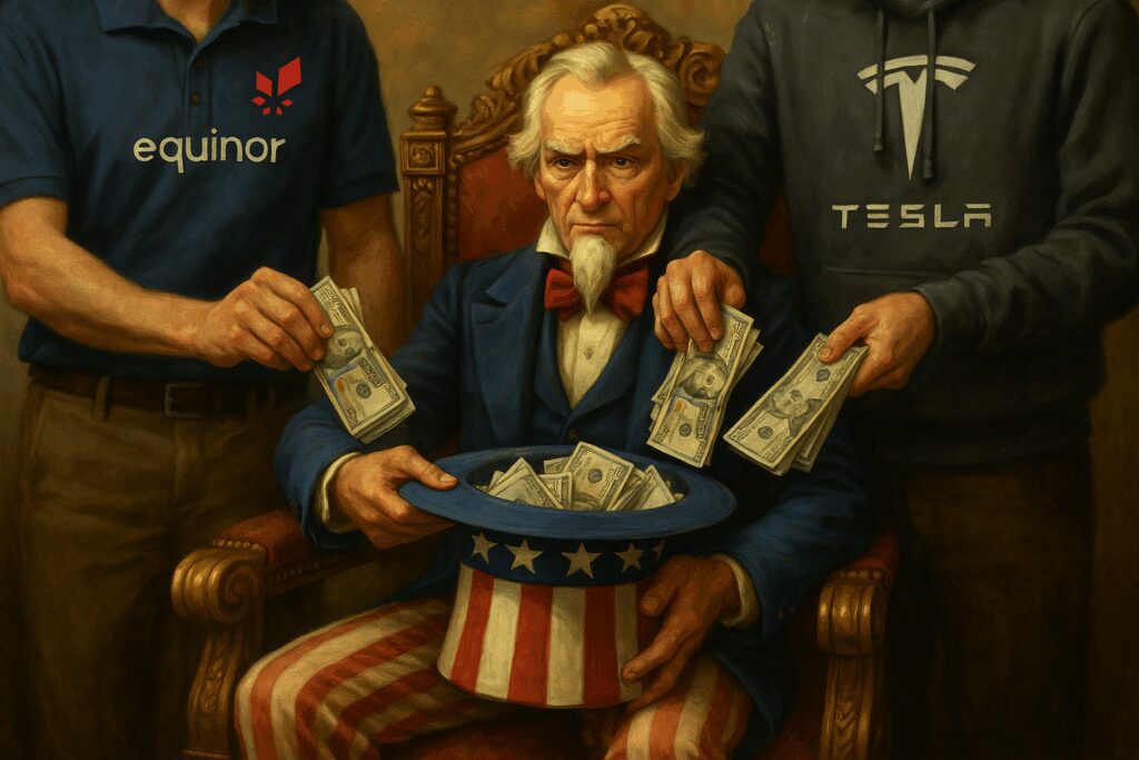 Equinor, Tesla paying the price of prohibitive US clean energy policies
