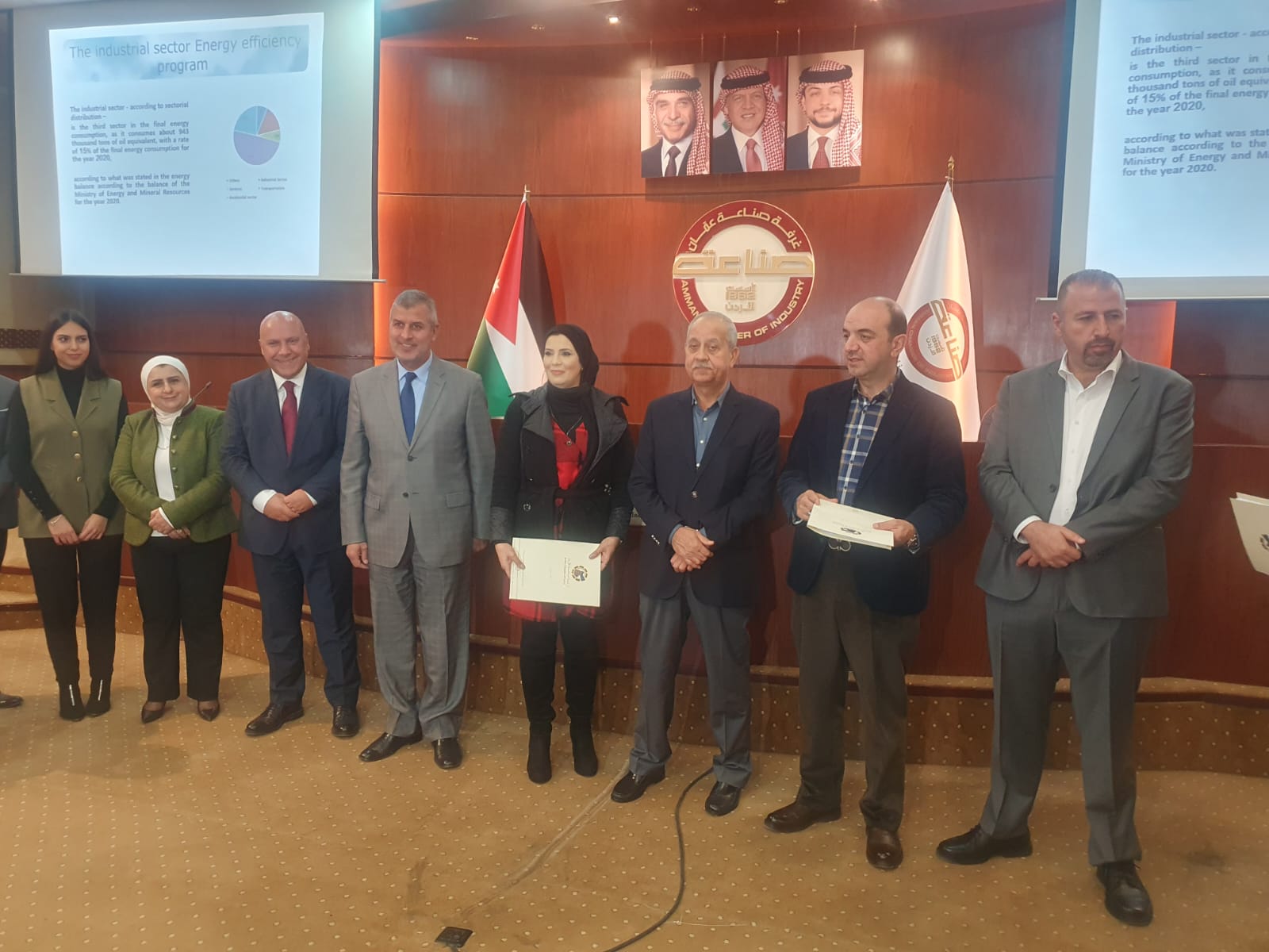 الخرابشة يطلق المرحلة الثالثة من برنامج دعم وزارة الطاقة للقطاع الصناعي