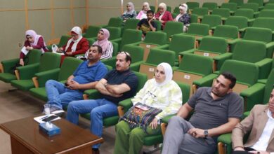 الطاقة تعقد محاضرة توعوية بناقلات الامراض والمبيدات وأثرها على الصحة العامة