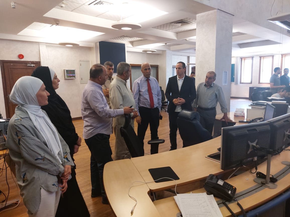 وزير الطاقة ورئيس الهيئة يتفقدان مركز المراقبة والطوارئ و مركز المراقبة والتحكم