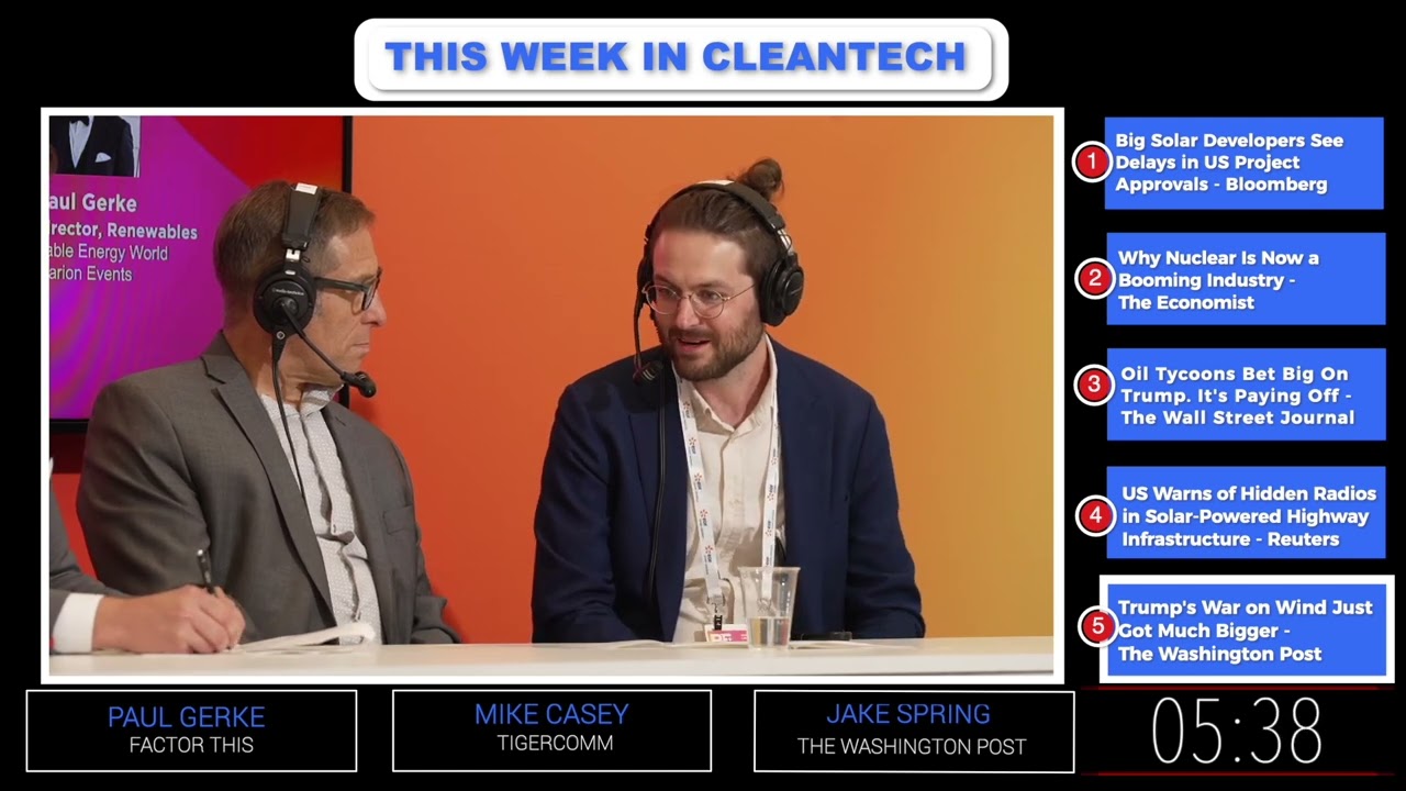 New battlefronts in Trump's war on wind – This Week in Cleantech
