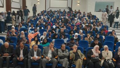 الطاقة تحاضر بحق الحصول على المعلومة في كلية الحصن الجامعية
