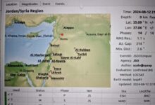 مرصد الزلازل الأردني يسجل 3 هزات متتالية شمال سوريا