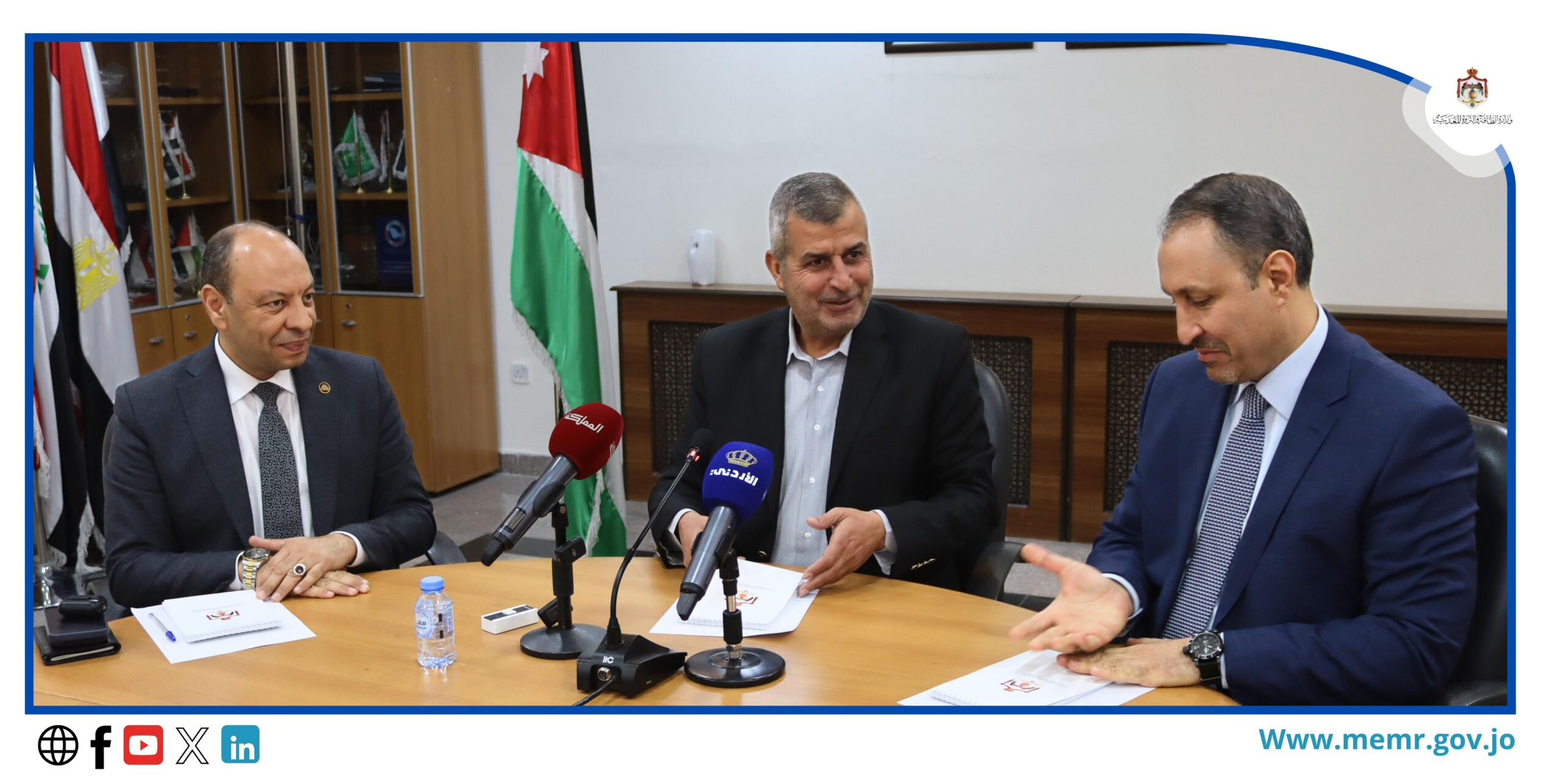 اتفاقية بين تطوير العقبة وشركة غاز مصر لتزويد القويرة الصناعية بالغاز الطبيعي