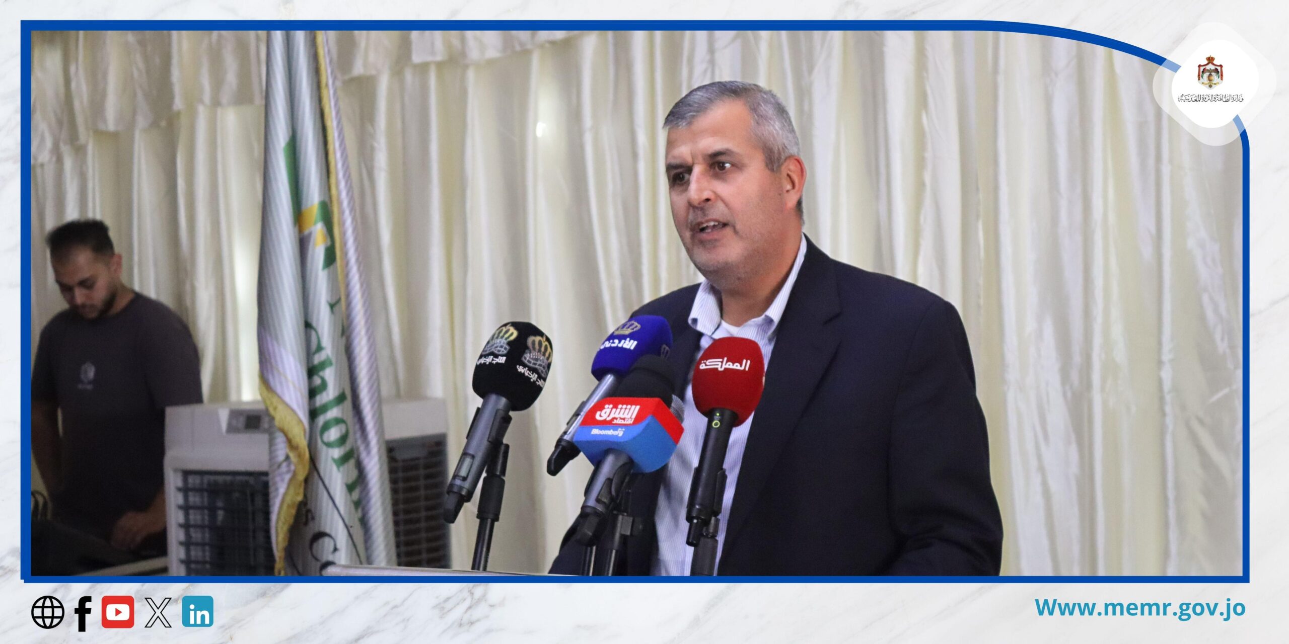 "الخرابشة " يفتتح أول ‏محطة توليد كهرباء تعمل على غاز الريشة مخصصة للقطاع الصناعي