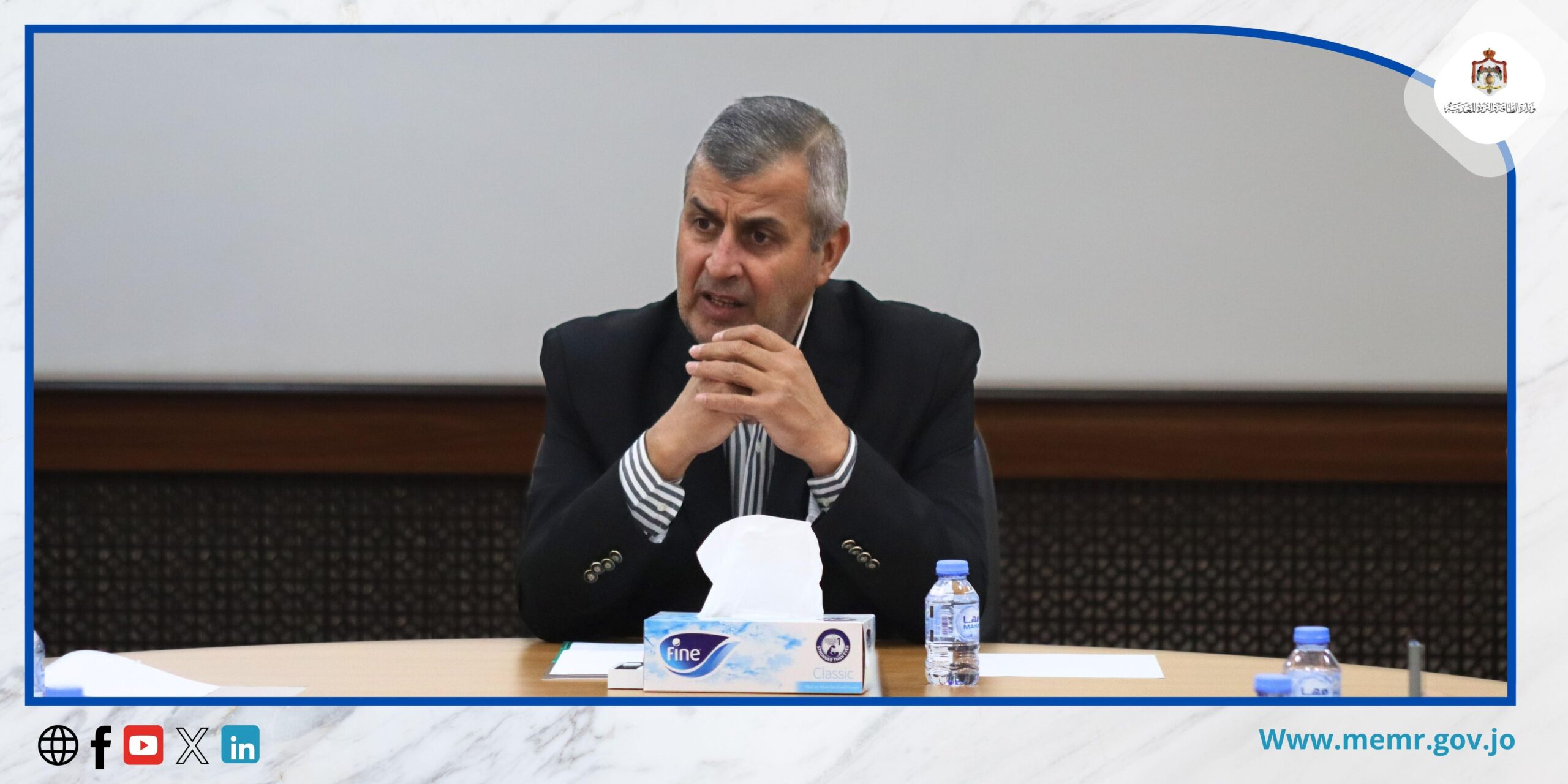 الخرابشة يناقش مبادرات جديدة ضمن البرنامج التنفيذي لرؤية التحديث 2025-2027