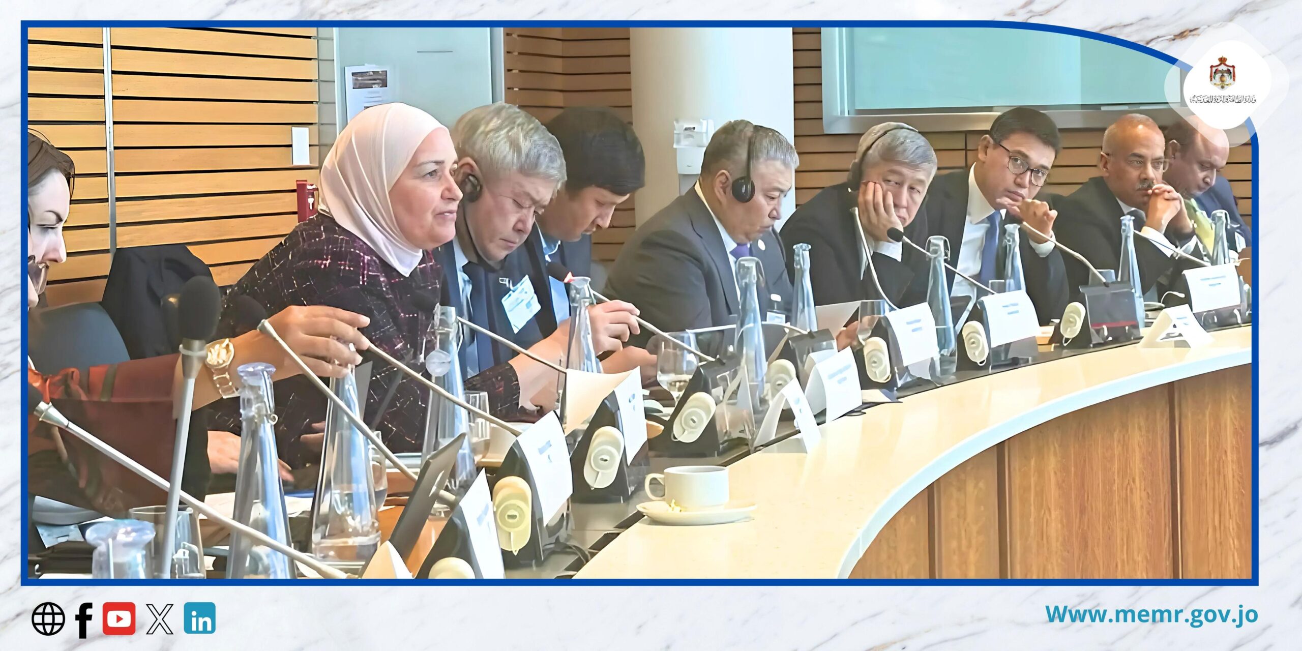 العزام تشارك في ورشة "خفض الكربون في التدفئة والتبريد باستخدام مضخات الحرارة الجوفية"" في واشنطن