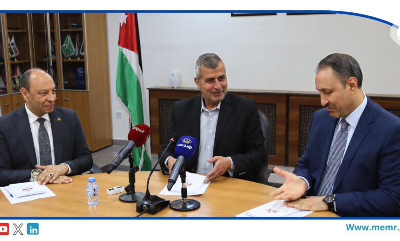 اتفاقية بين تطوير العقبة وشركة غاز مصر لتزويد القويرة الصناعية بالغاز الطبيعي