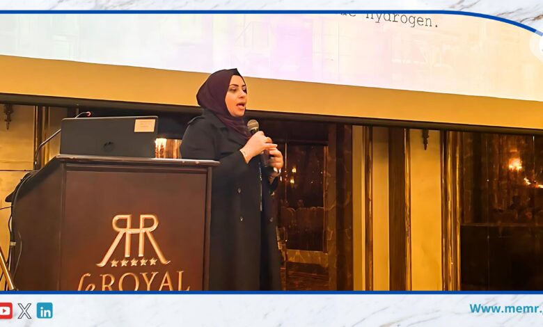 ‎"الطاقة" تشارك بمؤتمر الهندسة الكيميائية حول الأمونيا الزرقاء والهيدروجين الأزرق